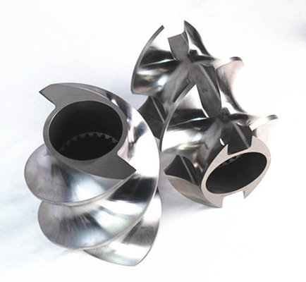 클렉스트랄 BC92 트윈 스크루 extruder 스크루 요소 플라스틱 공학 부품
