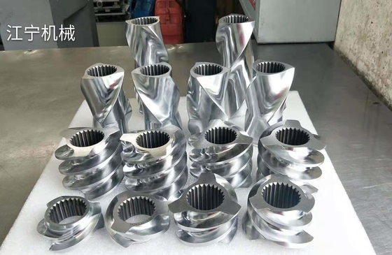 클렉스트랄 BC92 트윈 스크루 extruder 스크루 요소 플라스틱 공학 부품