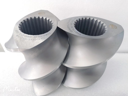 클렉스트랄 BC92 트윈 스크루 extruder 스크루 요소 플라스틱 공학 부품