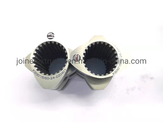 클렉스트랄 BC92 트윈 스크루 extruder 스크루 요소 플라스틱 공학 부품