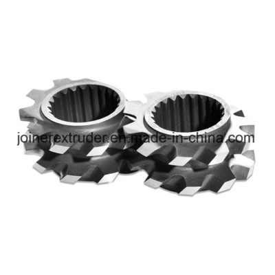 모델 223 41CrAlMo7 38CrMoAl Twin Screw Counter Rotating Extruder for Petroleum and Performance