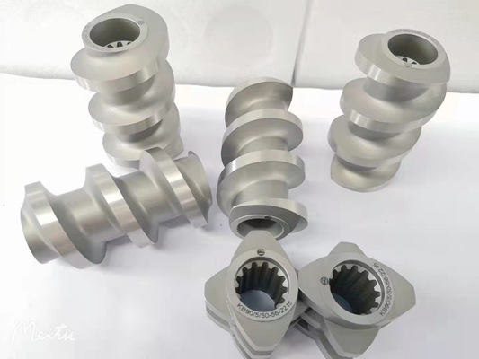 모델 223 41CrAlMo7 38CrMoAl Twin Screw Counter Rotating Extruder for Petroleum and Performance