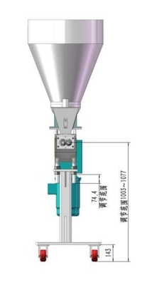 PP ABS 조이너 트윈 스크루 익스트루더 사이드 피더 KY75/65 타입 300rpm 출력 스크루 속도