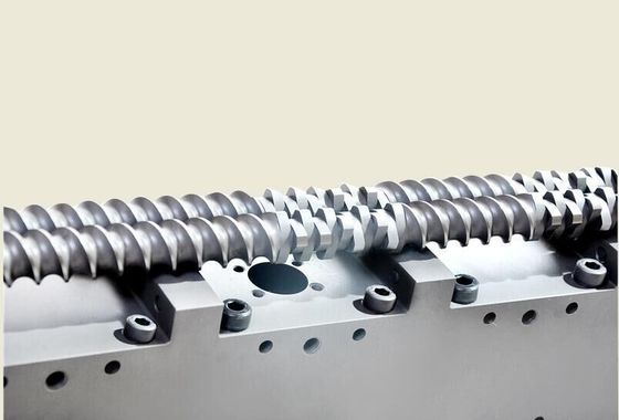 우수한 굴절 저항성 듀얼 스크루 extruders PP,PE 생산용 샤프