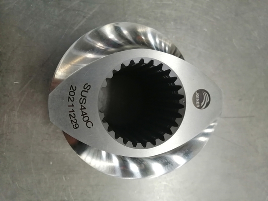 LCM230 스크루 익스트루더 PP 및 PE를 제조하기위한 고화 및 부식 스크루 요소