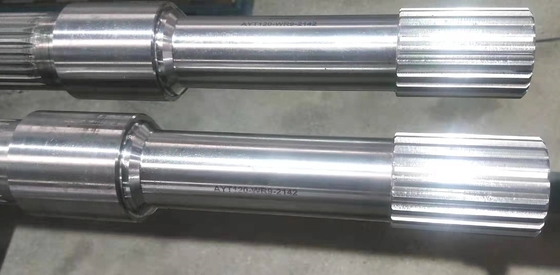 40CrNiMoA 소재 extruder 셰프트와 냉각 시스템