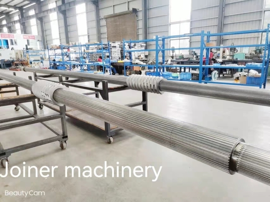 40CrNiMoA 소재 extruder 셰프트와 냉각 시스템