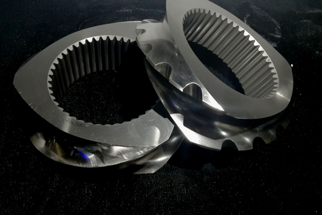 ISO9001 2015 인증을 받은 모래 쏘기 및 닦기 용 쌍 나사 엑스트루더 예비 부품