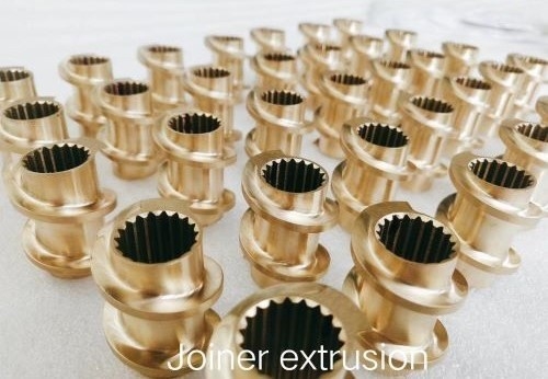 WR15E 굴절 저항성 쌍 나사 셰프트 직경 10-120mm HRC44 식품 산업용 경화