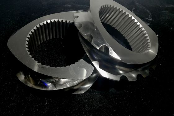 ISO9001 2015 인증을 받은 모래 쏘기 및 닦기 용 쌍 나사 엑스트루더 예비 부품