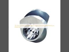 70 쌍둥이 나사 압출기는 나사 성분 WR5 우수한 물자를 분해합니다