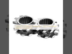 57.6mm Dia TEM48SS 반죽 구획, 쌍둥이 나사 압출기 성분은 주문 설계합니다