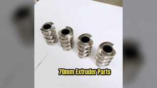 70mm 트윈 스크류 압출기 요소 높은 내마모성