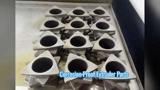 쌍둥이 나사 압출기는 높은 내식성을 분해합니다