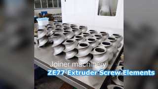 ZE77 압출기 스크류 요소 HRC58-62 최고 품질